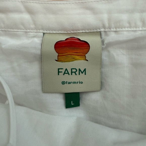 FARM Rio White Richelieu Dress - Picture 8 of 9